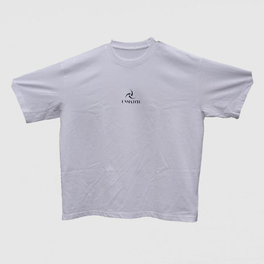 T-shirt Unmatch "3 histoires 1 combat" blanc – solidaire pour le Liban, le Congo et la Palestine